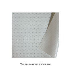 Matte white screen 7,80 X 3,26