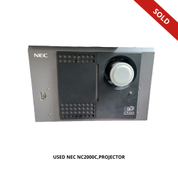 Used NC2000C laser upgraded Projector