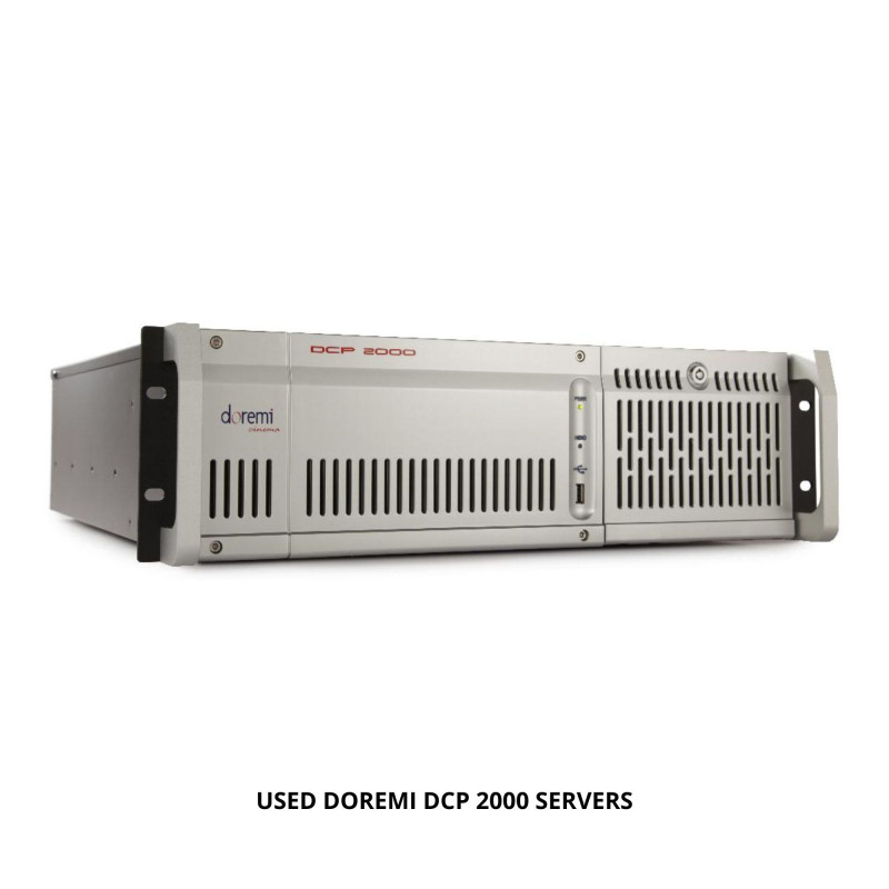 Used Doremi DCP 2000 Servers